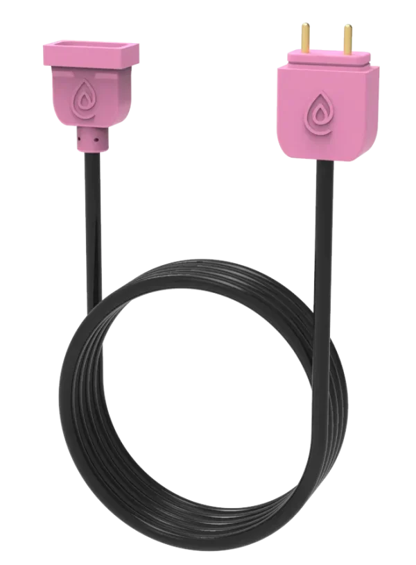 ClearBlue Cell Extension Cable with Pink Plugs