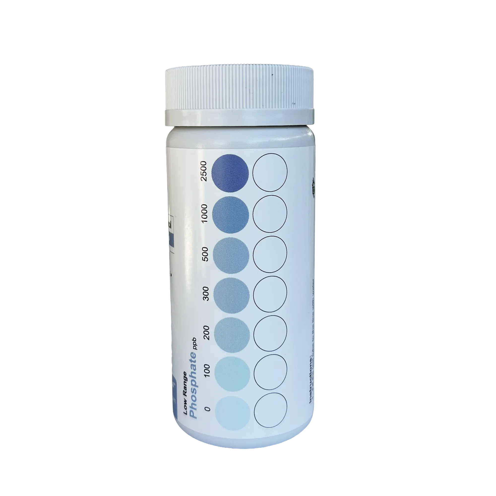 Phosphate Test Strip Color Comparison