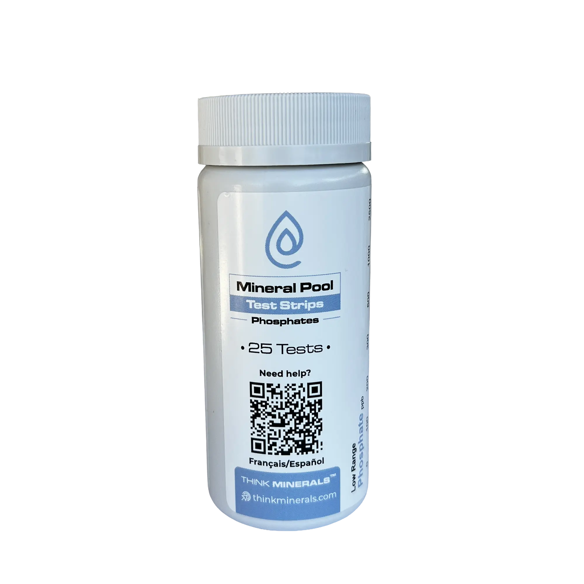 Phosphate Test Strip Bottle - Front